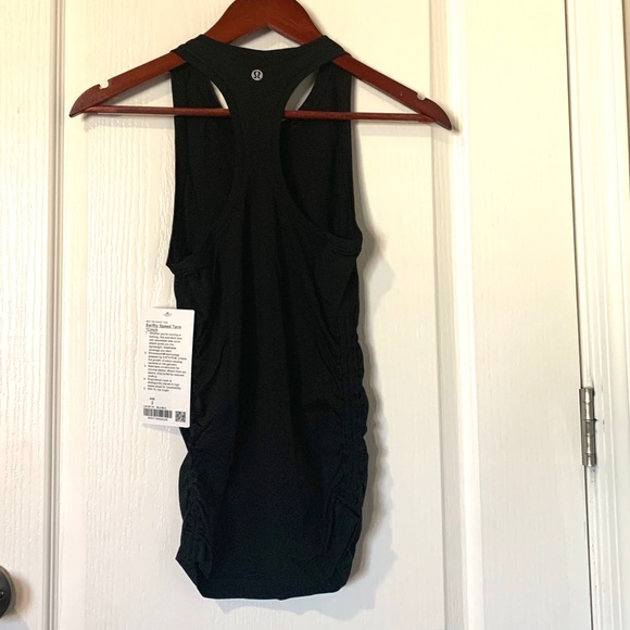 🟠SOLD🟠Lululemon Swiftly Speed Tank *Cinch -Blac - Picture 7 of 8